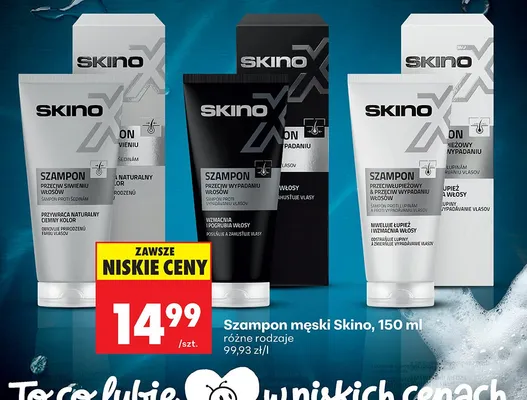 Szampon męski różne rodzaje promocja w Biedronka