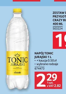 Napój Tonic Jurajski promocja w Selgros