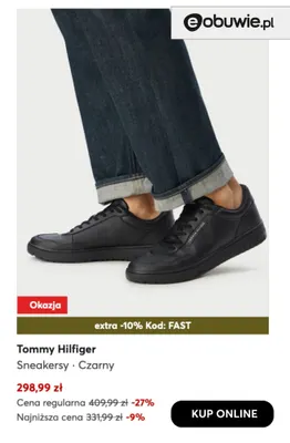 Sneakersy Tommy Hilfiger promocja w eobuwie.pl