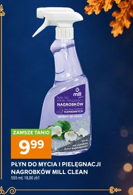 Płyn do mycia i pielęgnacji nagrobków Mill Clean promocja w Stokrotka