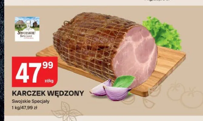 Karczek wędzony Swojskie Specjały promocja w Chorten