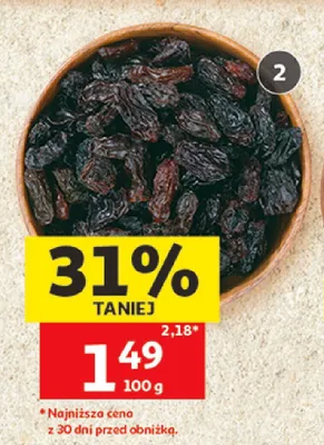 Rodzynki sułtańskie promocja w Auchan