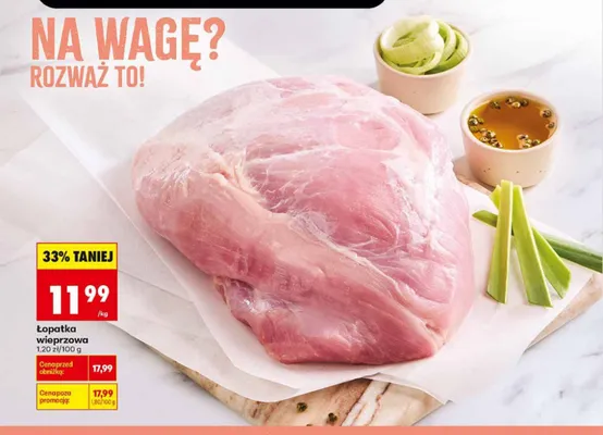 Łopatka wieprzowa promocja w Biedronka