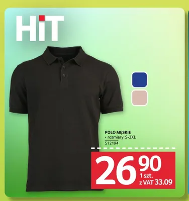 Polo męskie promocja w Selgros