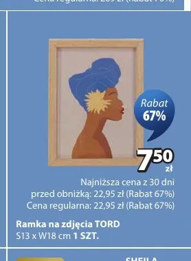 Ramka na zdjęcia Tord 13x18 cm promocja w Jysk