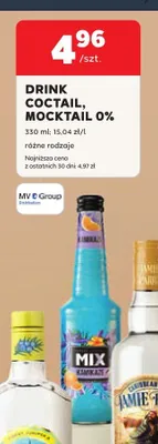 Drink Coctail Mocktail 0% promocja w Stokrotka
