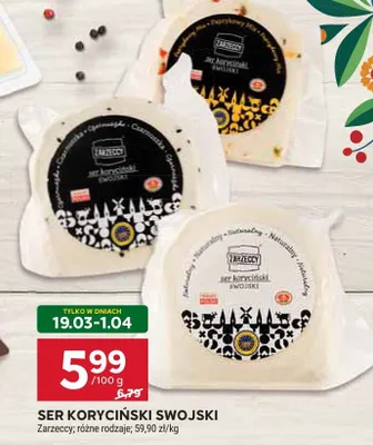Ser korycińs­ki swojski promocja w Stokrotka