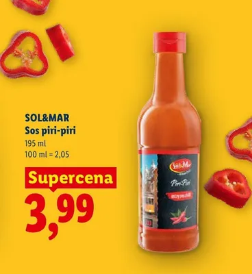 Sos piri-piri Sol&Mar promocja w Lidl