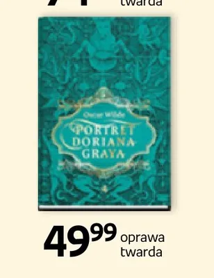 Książka Portret Doriana Graya oprawa twarda promocja w Empik