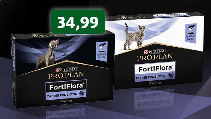 Probiotyk dla kota Purina Pro Plan FortiFlora Feline Probiotic promocja w MAXI ZOO