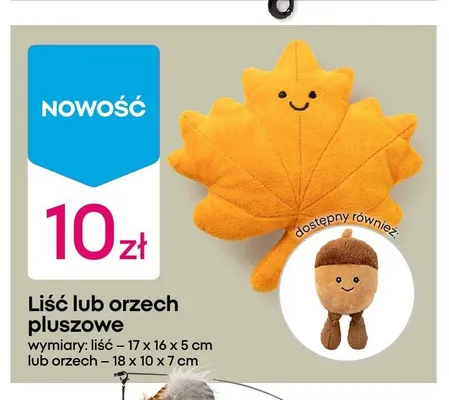 Liść pluszowy promocja w Pepco