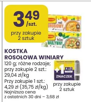 Kostka rosołowa promocja w Stokrotka