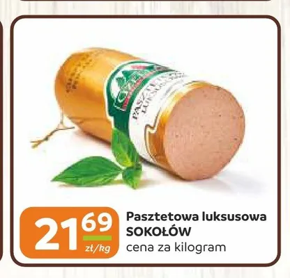Pasztetowa luksusowa Sokołów promocja w Gama
