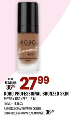 Płynny bronzer bronzed skin, 15ml promocja w Drogerie Natura