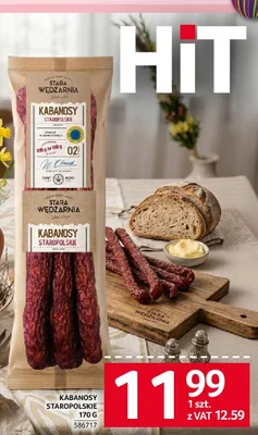 Kabanosy staropolskie 170 g promocja w Selgros