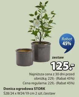 Donica ogrodowa Stork promocja w Jysk