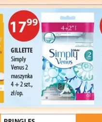 Maszynka do golenia Simply Venus 2 Gillette promocja w Drogerie Laboo