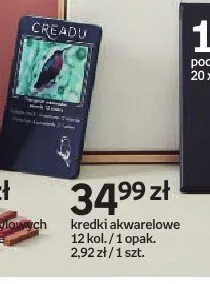 Kredki akwarelowe CREADU promocja w Empik