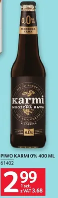 Piwo Karmi 0% bezalkoholowe promocja w Selgros