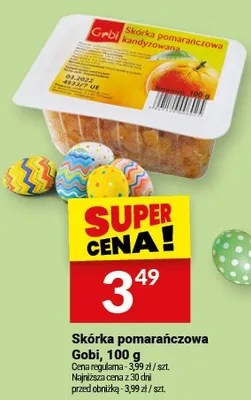 Skórka pomarańczowa Gobi promocja w Twój Market