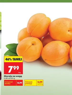 Morela na wagę promocja w Biedronka