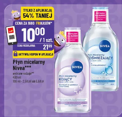 Płyn micelarny energetyzujący Nivea promocja w POLOmarket