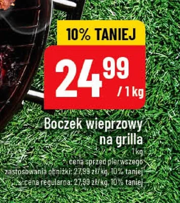 Boczek wieprzowy na grilla promocja w POLOmarket
