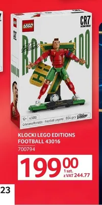 Klocki LEGO Editions Football 43016 promocja w Selgros