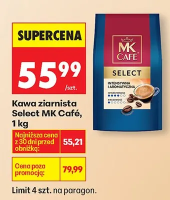 Kawa ziarnista promocja w Biedronka