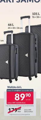 Walizka ABS Semi Line 66 l 65x44x26 cm promocja w Selgros