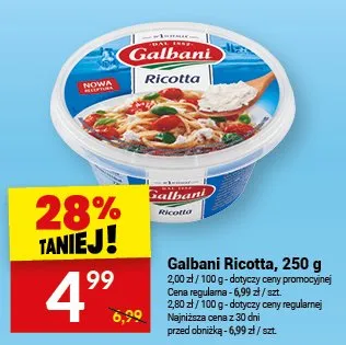 Galbani Ricotta promocja w Twój Market