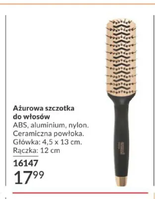 Ażurowa szczotka do włosów Avon promocja w AVON