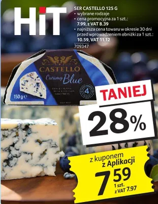 Ser Castello 125 g promocja w Selgros