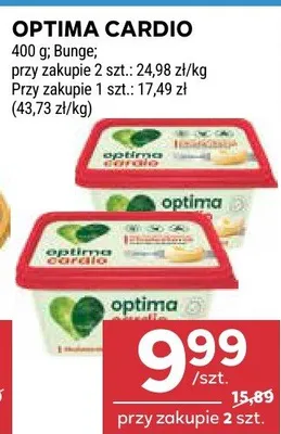 Tłuszcz Optima Cardio promocja w Stokrotka