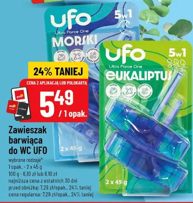 Zawieszak barwiąca do WC promocja w POLOmarket