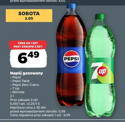 Napój gazowany 7Up promocja w Netto