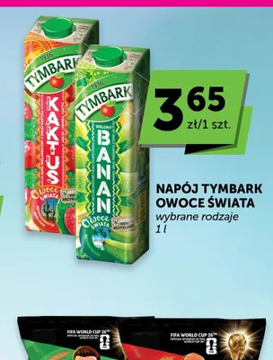 Napój Tymbark Owoce Świata Kaktus promocja w ABC