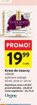 Krem do twarzy Lirene promocja w Intermarche