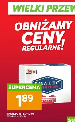 Smalec wyborowy promocja w Stokrotka