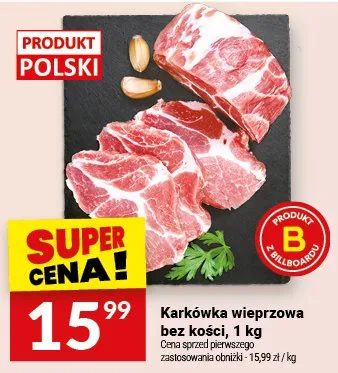 Karkówka wieprzowa bez kości promocja w Twój Market