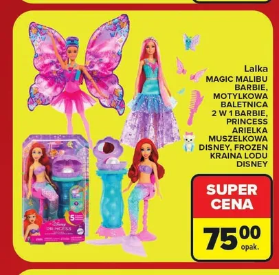 Lalka Disney Frozen Kraina Lodu promocja w Carrefour