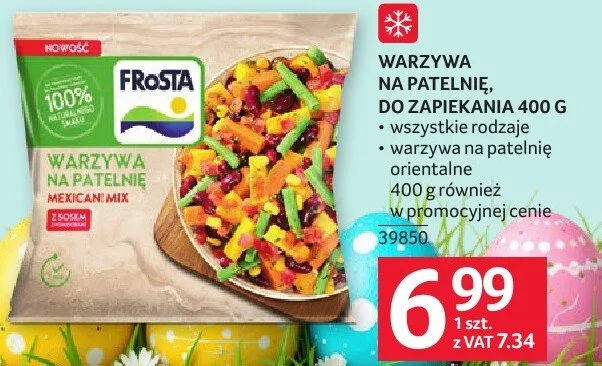 Warzywa na patelnię do zapiekanki orientalnej Frosta 400 g promocja w Selgros