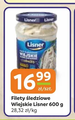 Filety śledziowe Wiejskie Lisner promocja w Gama