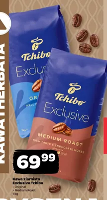 Kawa ziarnista Exclusive Original Tchibo promocja w Netto