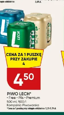 Piwo Lech Premium promocja w Chata Polska