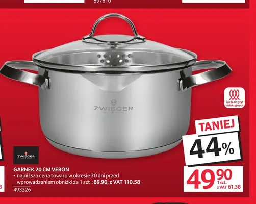 Garnek 20 cm Veron Zwieger promocja w Selgros