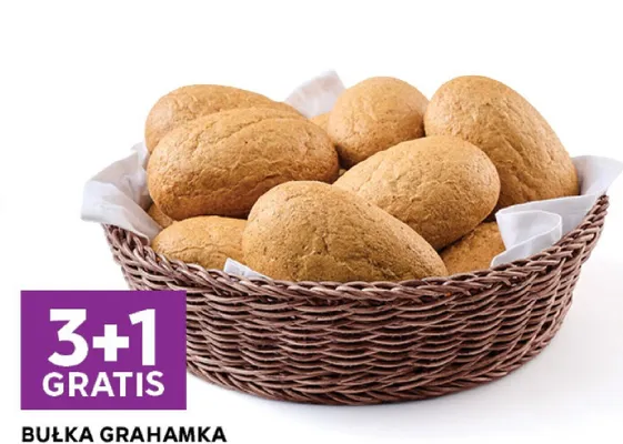 Bułka grahamka promocja w Stokrotka