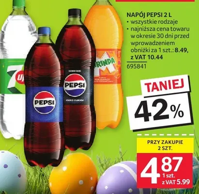 Napój Pepsi promocja w Selgros
