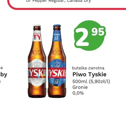 Piwo bezalkoholowe Tyskie promocja w Limonka