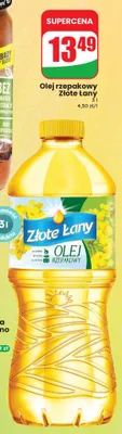 Olej rzepakowy Złote Łany promocja w Dino